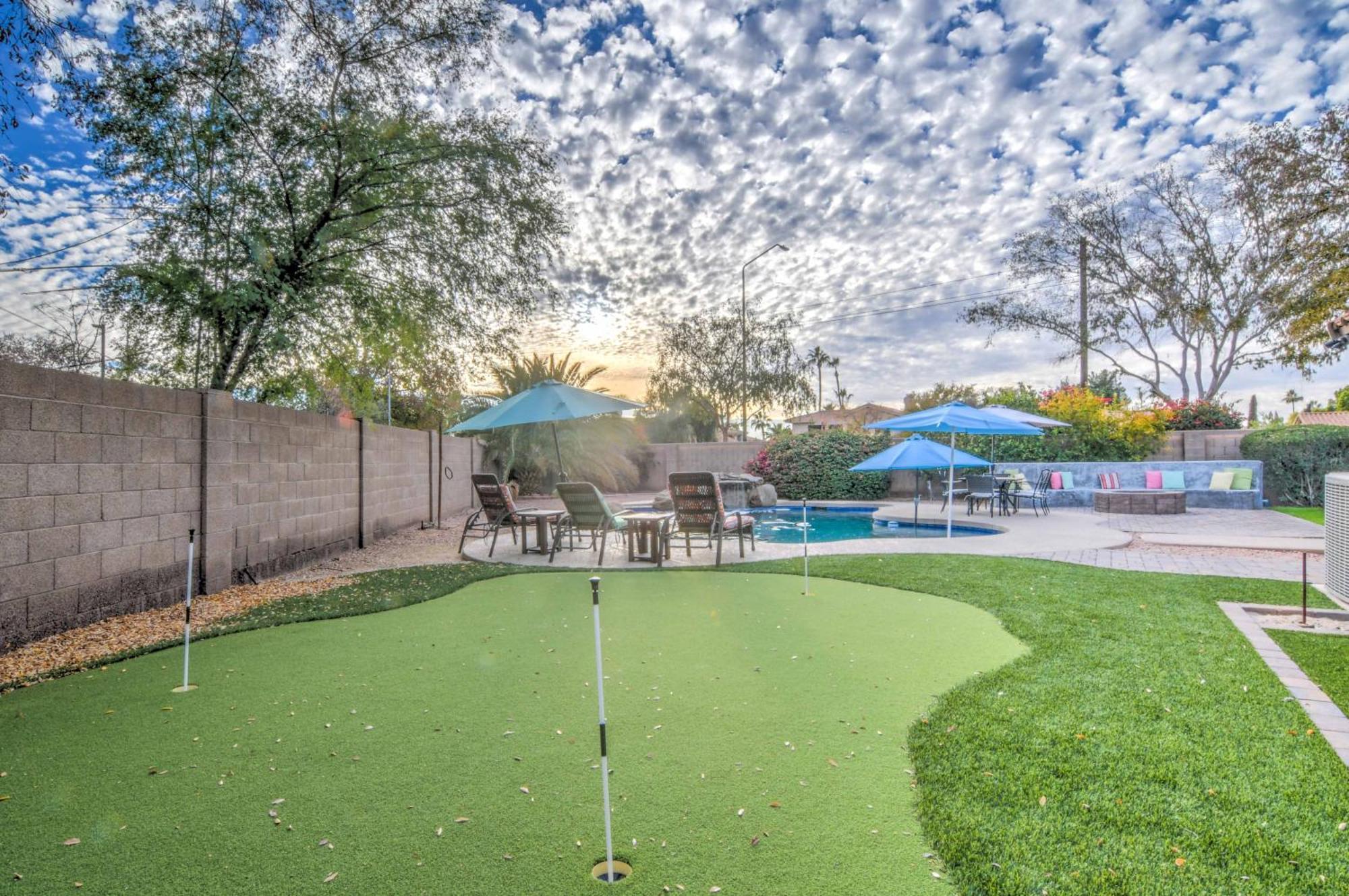 Route 66 Oasis In Downtown Gilbert With Heated Pool & Mini Golf Villa Buitenkant foto