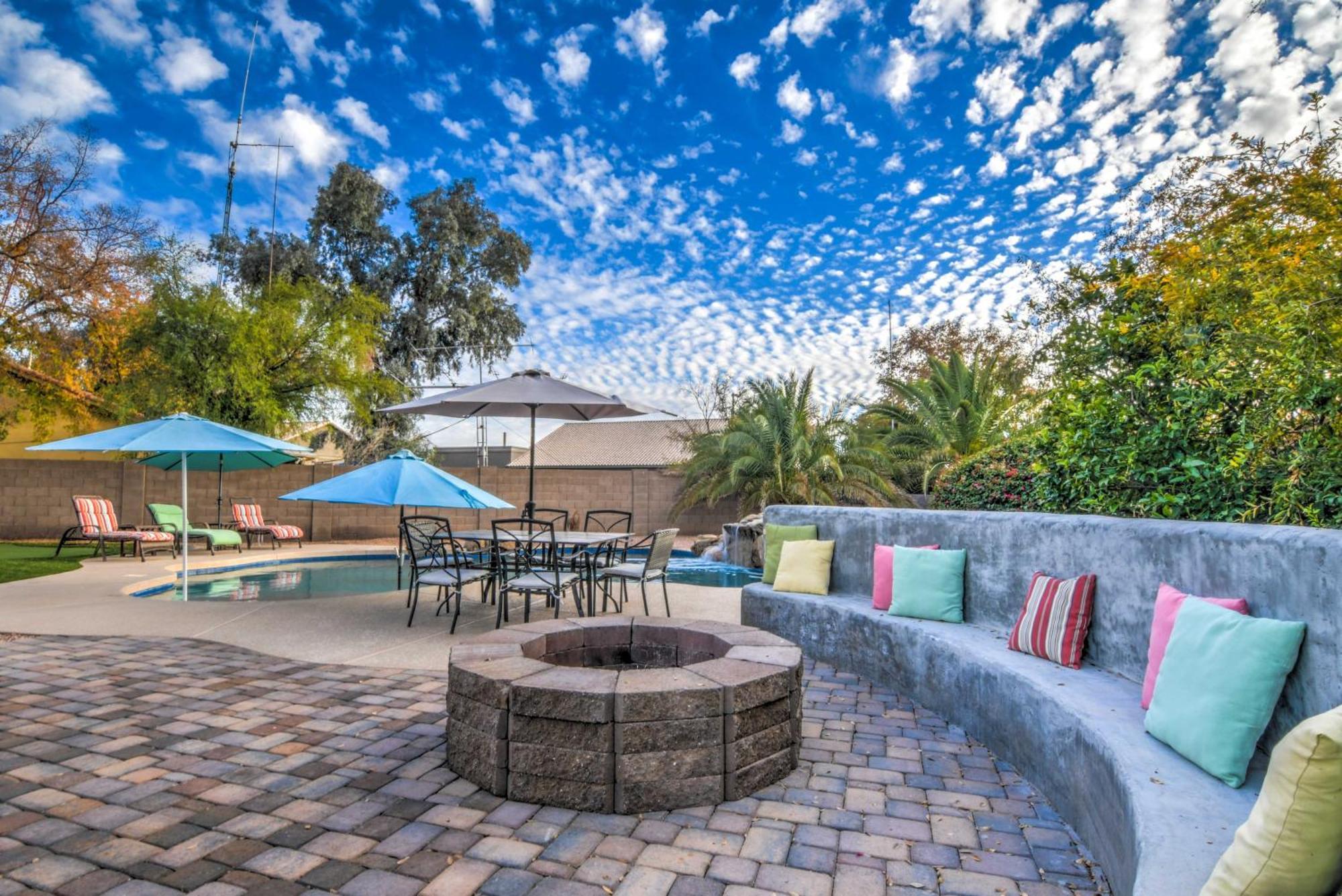 Route 66 Oasis In Downtown Gilbert With Heated Pool & Mini Golf Villa Buitenkant foto